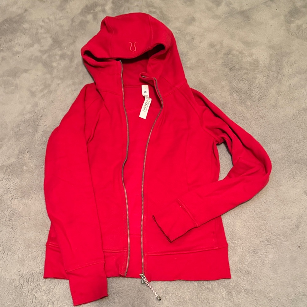 lululemon athletica Pink Zip-Up Hoodie